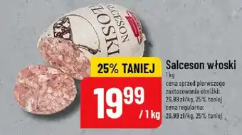 Polomarket Salceson włoski oferta