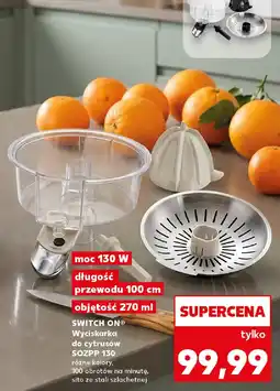 Kaufland Wyciskarka do cytrusów SWITCH ON® oferta