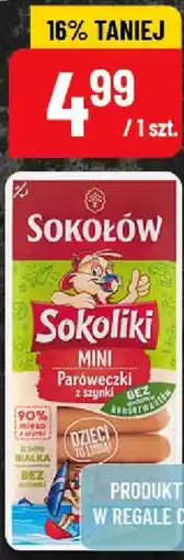Polomarket Sokoliki MINI Paroweczki z szynki oferta