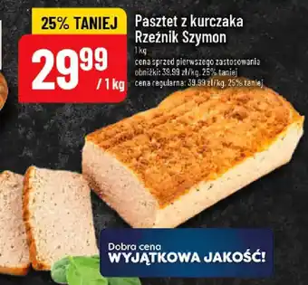 Polomarket Pasztet z kurczaka Rzeźnik Szymon oferta