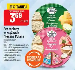 Polomarket Ser topiony w krążkach Mleczna Polana oferta