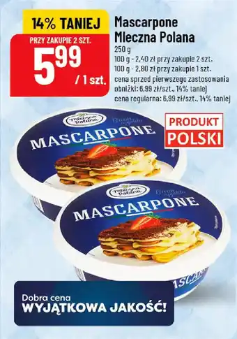 Polomarket Mascarpone Mleczna Polana oferta