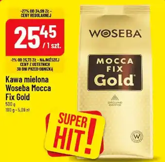 Polomarket Kawa mielona Woseba Mocca Fix Gold oferta