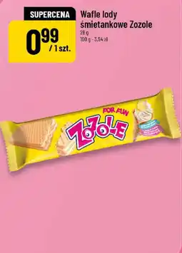 Polomarket Wafle lody śmietankowe Zozole oferta