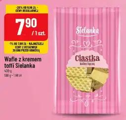 Polomarket Wafle z kremem toffi Sielanka oferta