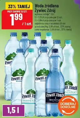 Polomarket Woda źródlana Żywiciel Zdrój oferta