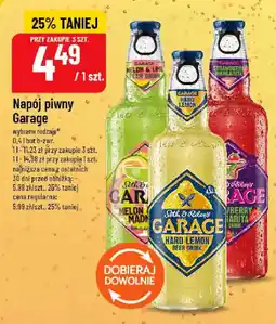 Polomarket Napój piwny Garage oferta