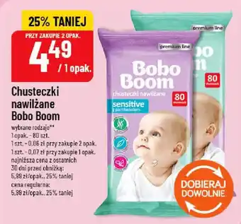 Polomarket Chusteczki nawilżane Bobo Boom oferta