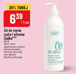 Polomarket Żel do mycia ciała i włosów Ziajka*** oferta