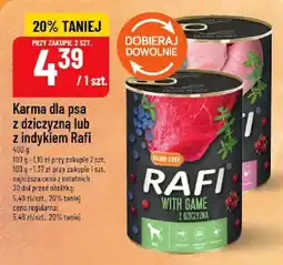 Polomarket Karma dla psa Rafi z dziczyzną oferta