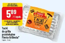 Polomarket Tacki do grilla prostokątne Fiesta Grillesta oferta