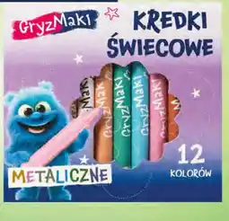 Dino GryzMaki Kredki Świecowe Metaliczne oferta
