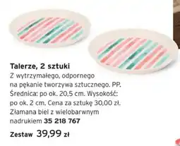 Tchibo Talerze, 2 sztuki oferta