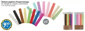 Tedi Zestaw papieru krepowanego oferta