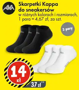 Tedi Skarpetki Kappa do sneakersów oferta