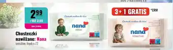 Eurocash Chusteczki nawilżane nana oferta