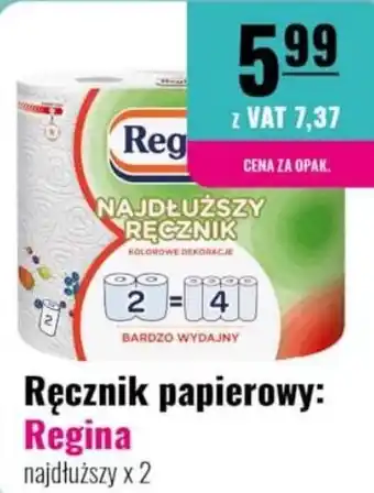Eurocash Ręcznik papierowy regina oferta