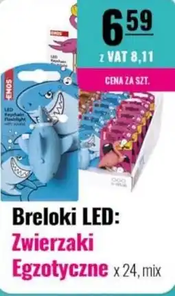Eurocash Breloki led: zwierzaki egzotyczne oferta