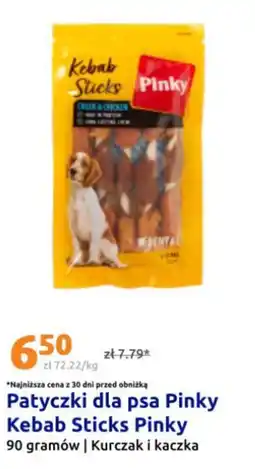 Action Patyczki dla psa Pinky Kebab Sticks Pinky oferta