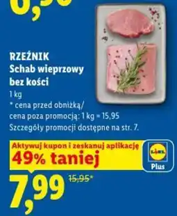 Lidl RZEŹNIK Schab wiperzowy bez kości oferta