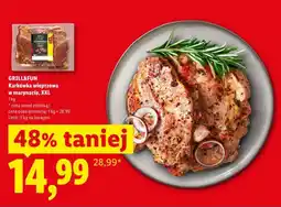 Lidl GRILL&FUN Karkówka wieprzowa w marynacie, XXL oferta