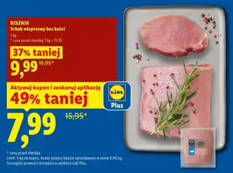 Lidl Schab wieprzowy bez kości oferta