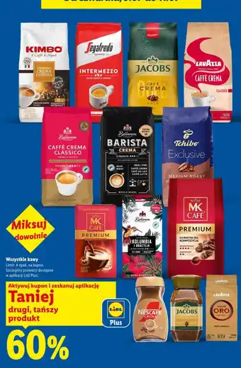 Lidl Wszystkie kawy oferta