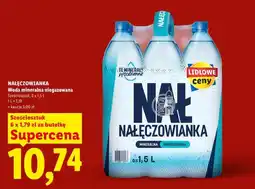 Lidl Woda mineralna niegazowana oferta
