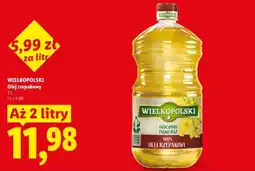 Lidl Olej rzepakowy WIELKOPOLSKI oferta