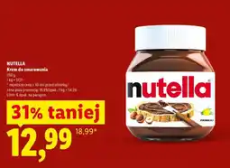 Lidl Nutella Krem do smarowania oferta