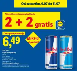 Lidl Red Bull Napój energetyczny oferta
