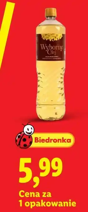 Lidl Wyborny Olej Rzepakowy oferta