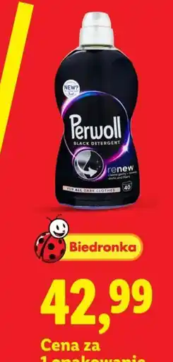 Lidl Perwoll Black Detergent renew oferta