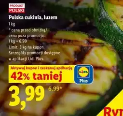 Lidl Polska cukinia, luzem oferta