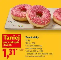 Lidl Donut pinky oferta