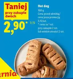 Lidl Hot dog oferta