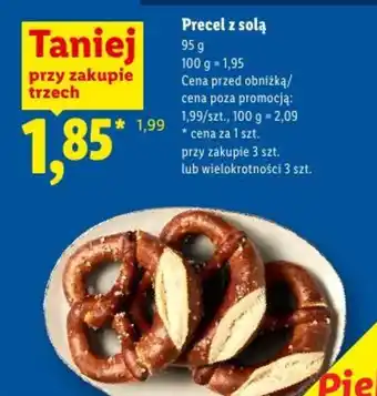 Lidl Precel z solą oferta