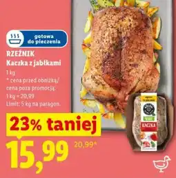 Lidl RZEŹNIK Kaczka z jabłkami oferta