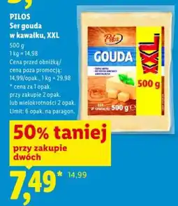 Lidl Ser gouda XXL oferta