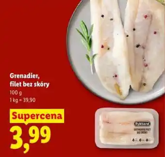 Lidl Grenadier, filet bez skóry oferta