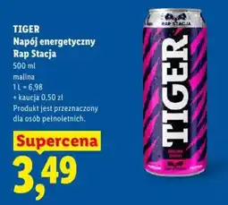 Lidl Napój energetyczny Rap Stacja oferta