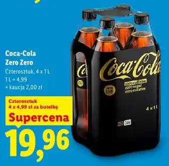 Lidl Coca-Cola Zero Zero oferta