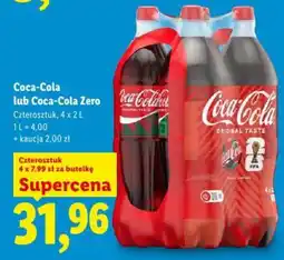 Lidl Coca-Cola lub Coca-Cola Zero oferta