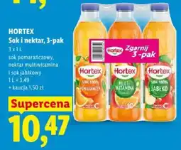 Lidl Hortex Sok i nektar oferta