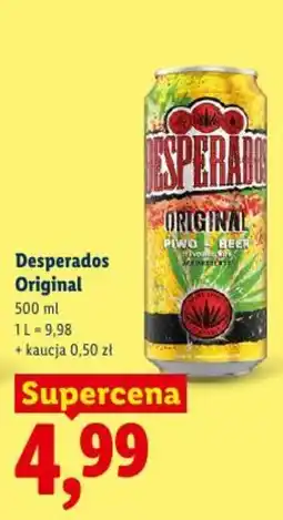 Lidl Desperados Original oferta