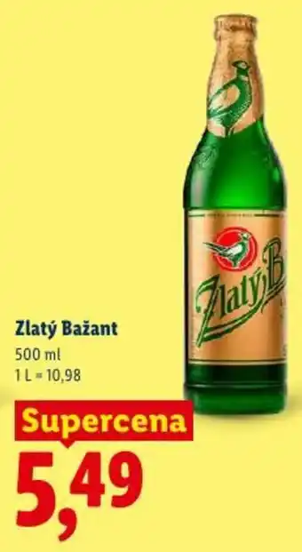 Lidl Zlatý Bažant oferta