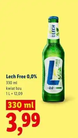 Lidl Lech Free 0,0% kwiat bzu oferta