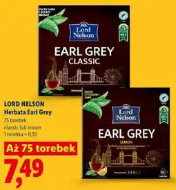 Lidl Herbata Earl Grey oferta