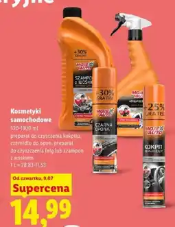 Lidl MOJE AUTO Kosmetyki samochodowe oferta