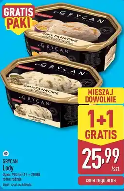 ALDI Grycan Lody oferta